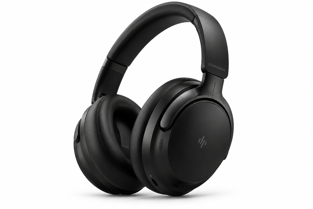 Noise Cancelling Bluetooth Headphones with Transparency Mode