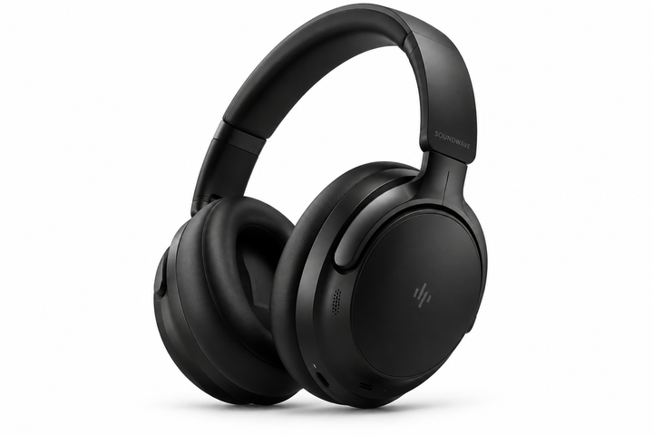 Noise Cancelling Bluetooth Headphones with Transparency Mode